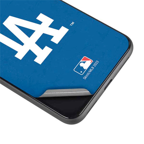 MLB Los Angeles Dodgers - Solid Distressed Google Pixel 4 XL Skin